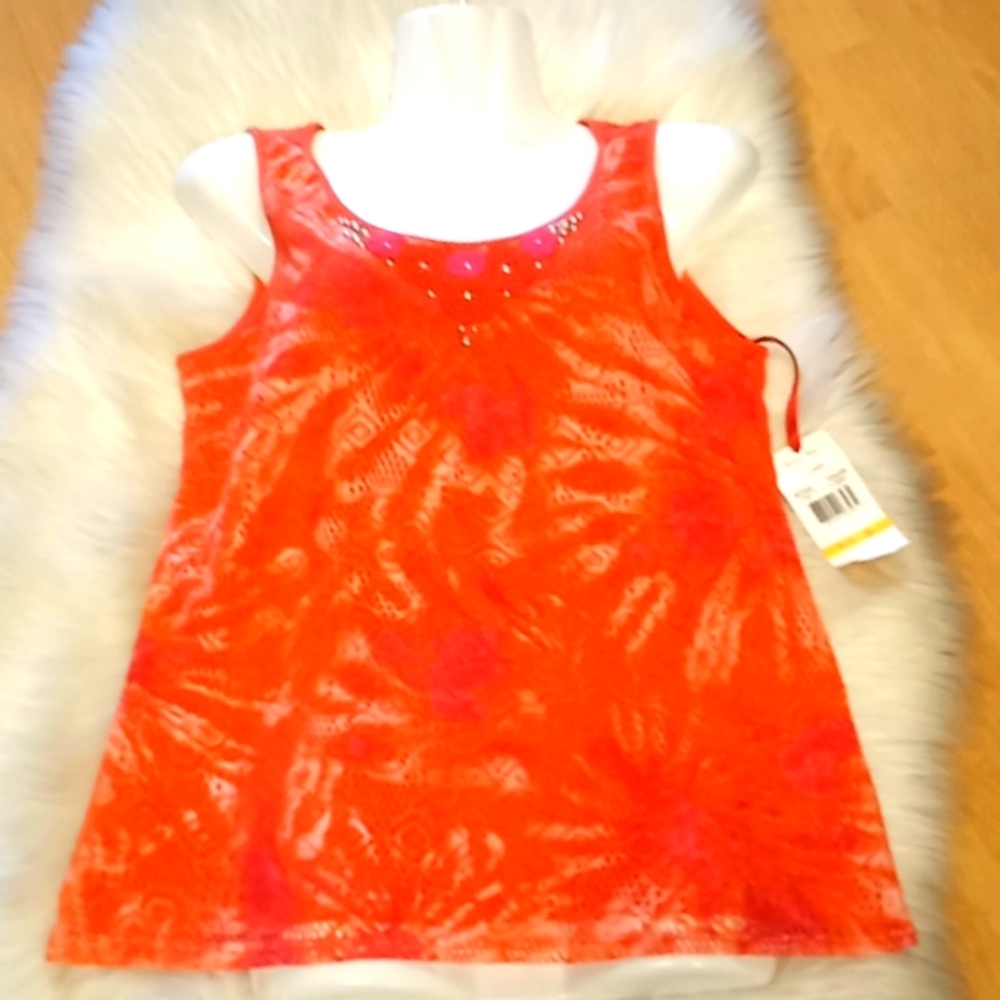 Ruby Rd. Eye Candy Embellished Tank Top - Picture 9 of 13